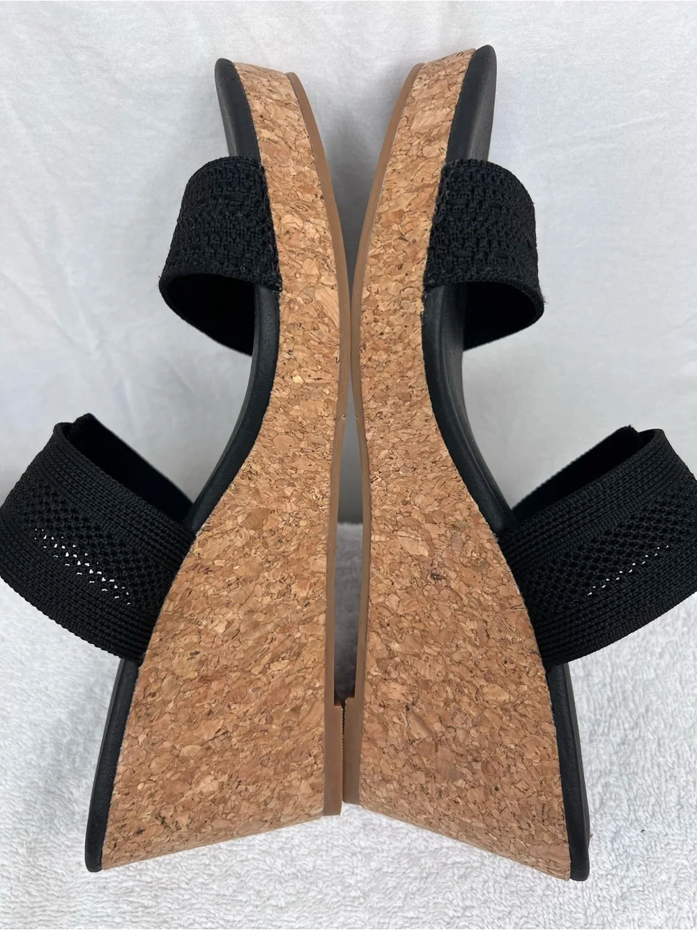 Vivaia Adjustable Strap Round-toe Wedge Sandals Sammy Size 40 (US 9) NEW Summer